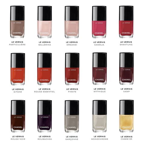 chanel nail polish new zealand|Chanel nail polish colour chart.